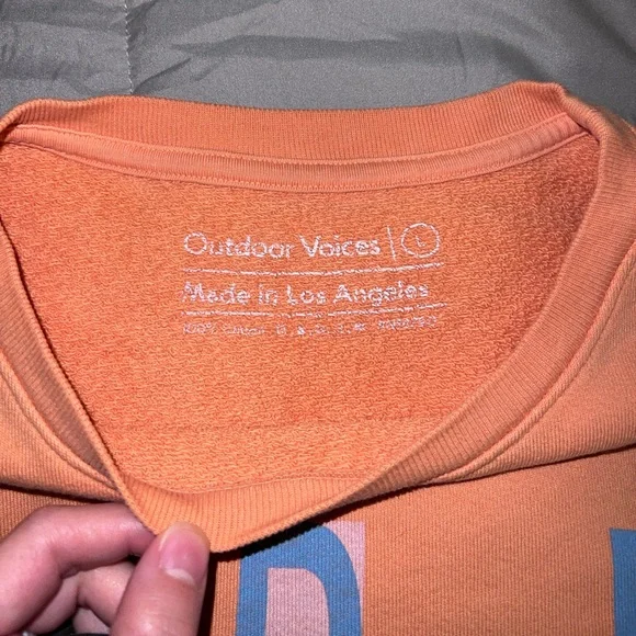 outdoor voices sweatshirt - Picture 3 of 4